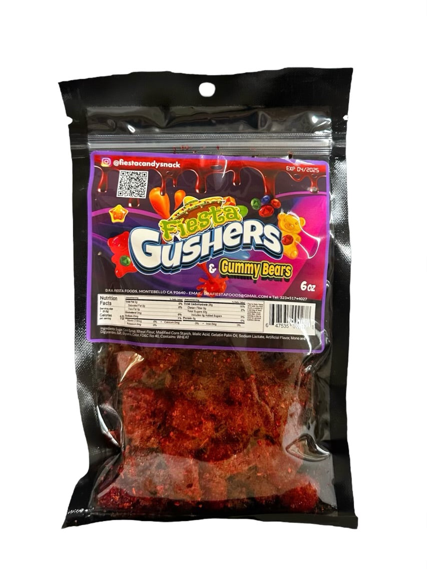 Fiesta candy snack Chamoy Gushers & Bears