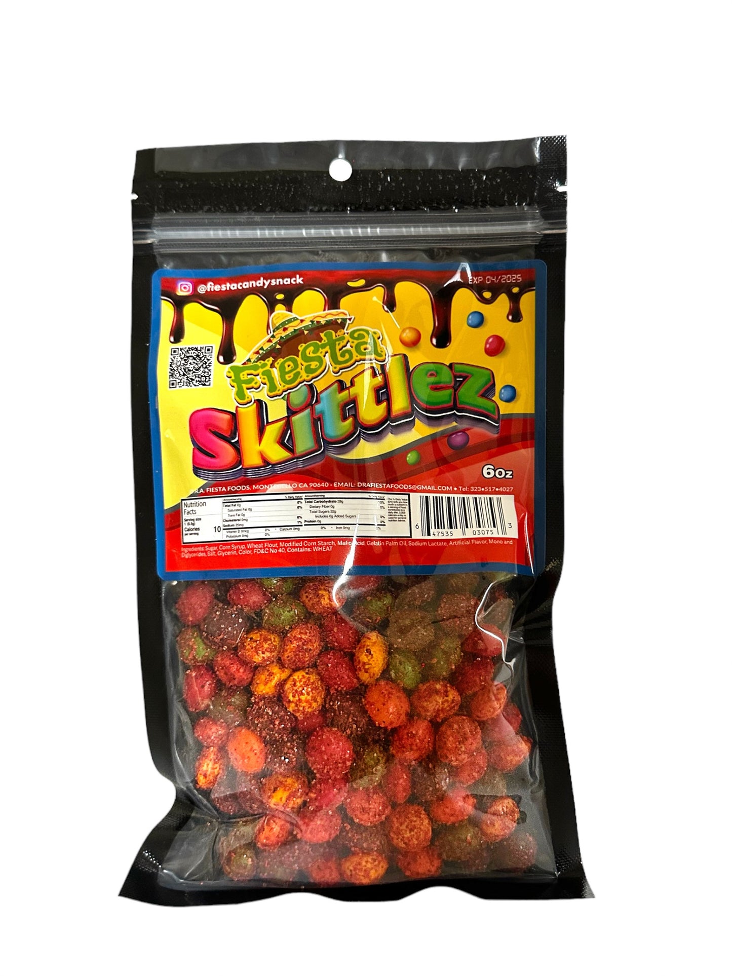 Fiesta candy snack Chamoy Skittles