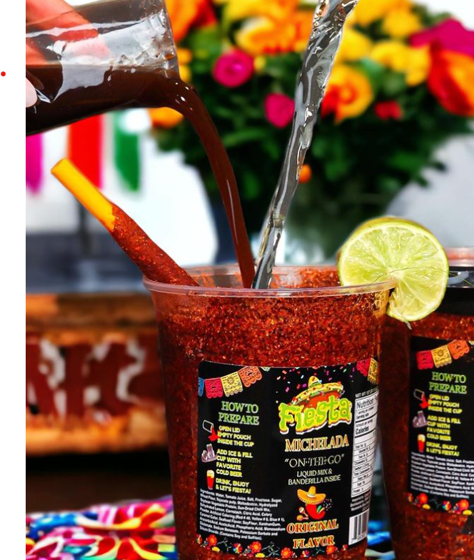 Fiesta candy snack Original Michelada Cup