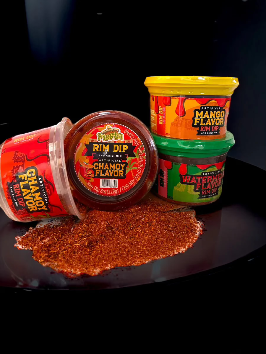 Fiesta candy snack rim dip tajin combo