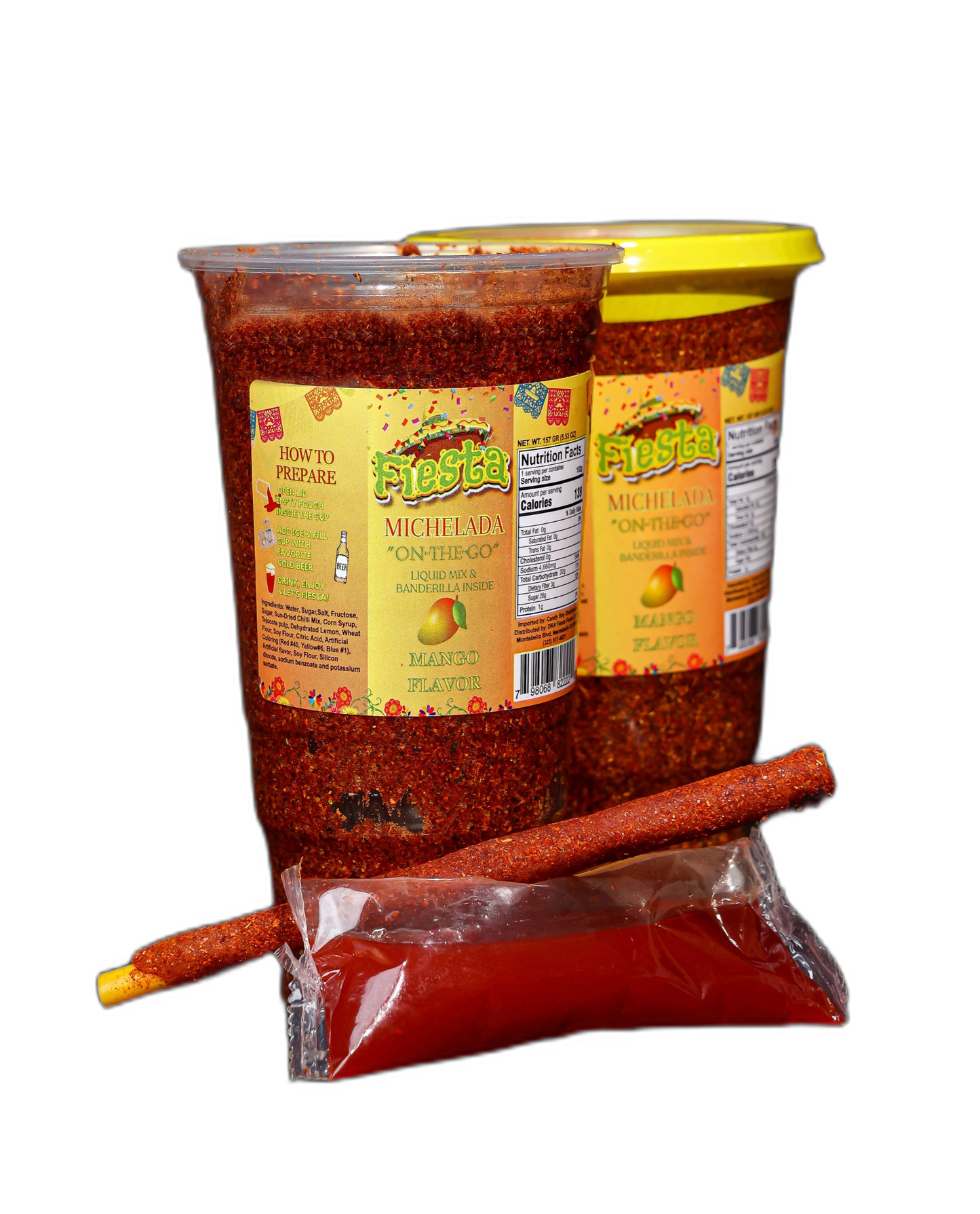 Fiesta candy snack Michelada Mango Cup