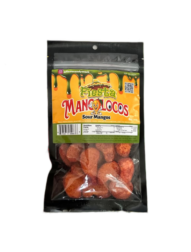 Tangy Fiesta Mango Locos - A Tropical Delight!