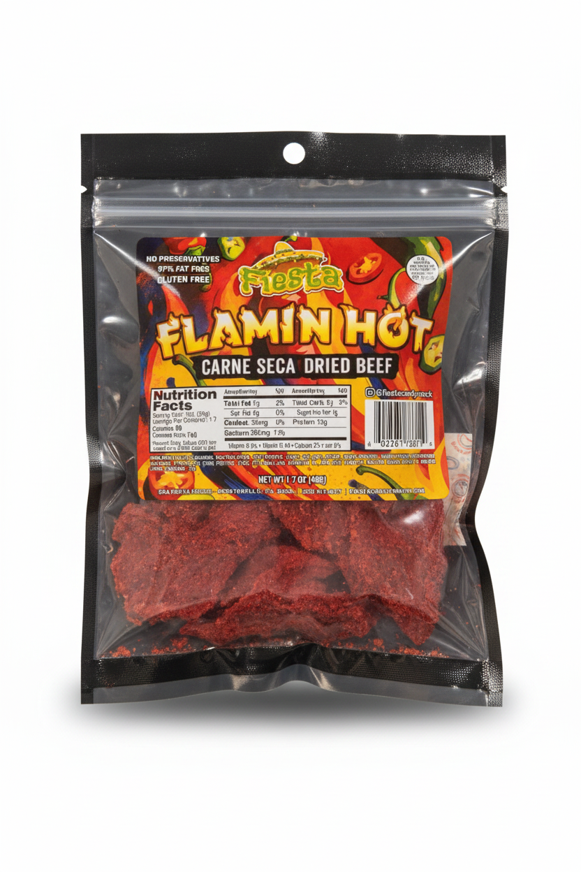 Fiesta Flamin Hot Beef Jerky