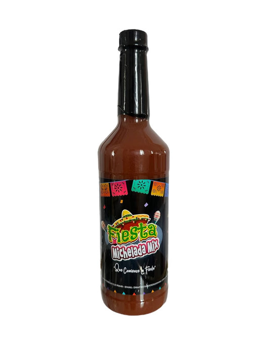 Fiesta Michelada Bottle Neck Mix for easy at-home drinks