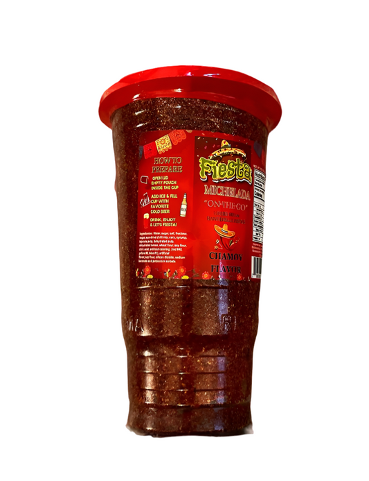 Fiesta chamoy michelada cups