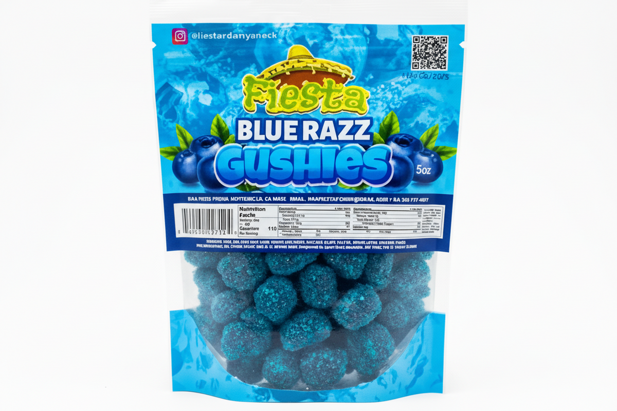 Fiesta's Blue Razz Gushers