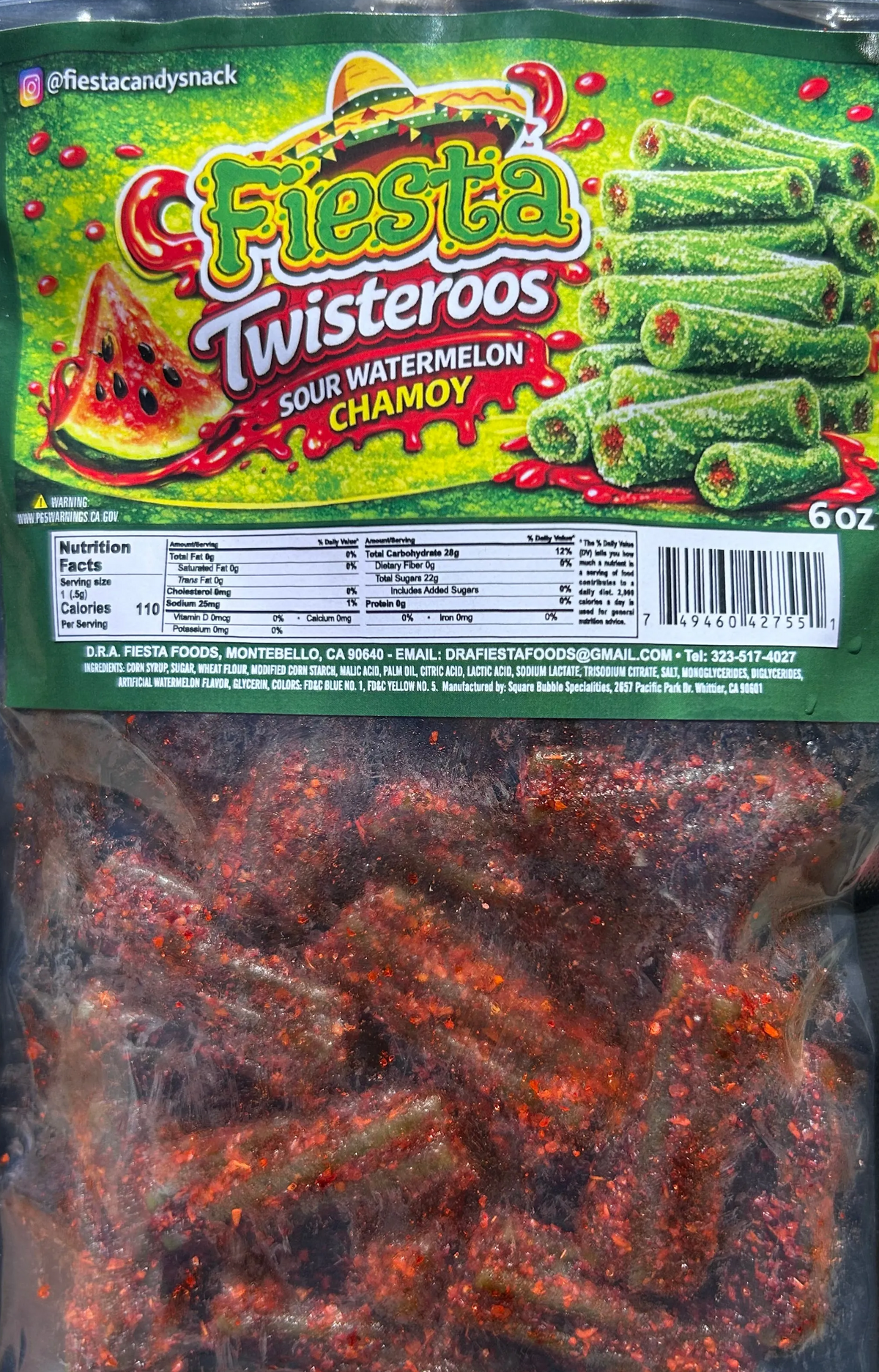 Fiesta Watermelon Twisteroos