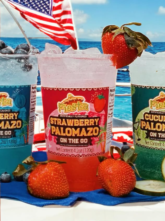 Palomazo Strawberry Cup – The Ultimate Drink Mixer for Tequila, Vodka, Buzz Balls & Whatever you want